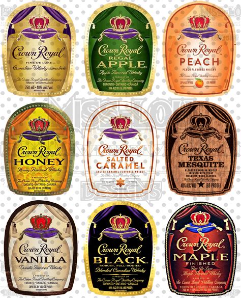 Crown Royal Label Template Free