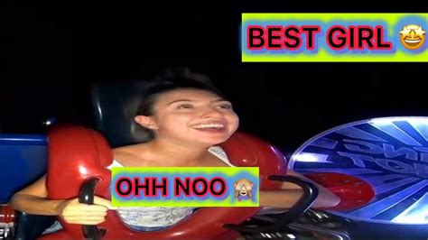 Slingshot ride 177 ( SLOWED ) 🤩| Top Girl Thrills Unforgettable Slingshot Ride Reactions 🔥 - YouTube