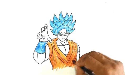 How to Draw Goku from Dragon Ball Z | Goku drawing, Drawings, Dragon ball z