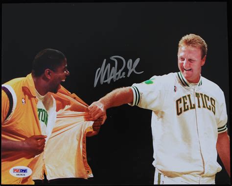 Lot Detail - Magic Johnson Los Angeles Lakers Autographed 8x10 Colored ...