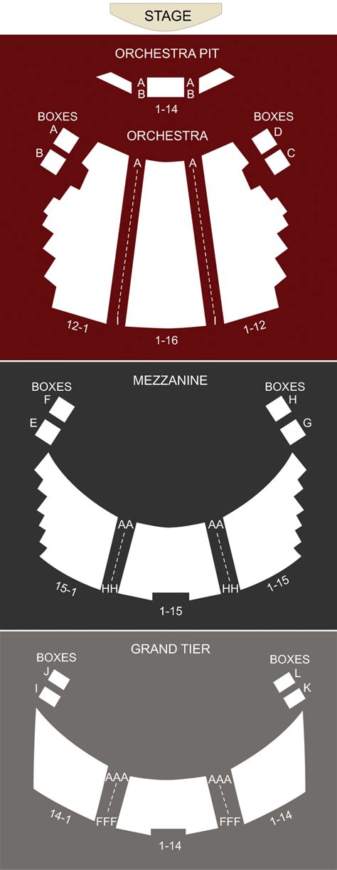 Grand 1894 Opera House, Galveston, TX - Seating Chart & Stage ...