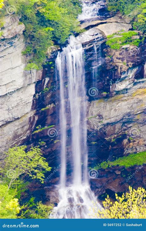 Waterfall in Appalachian Mountains Stock Photo - Image of river ...