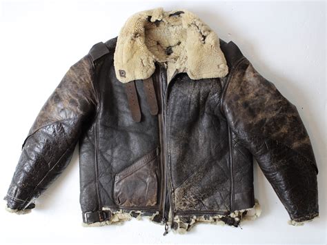 B-3 Flight Jacket - Sheepskin Leather - AVI LEATHER