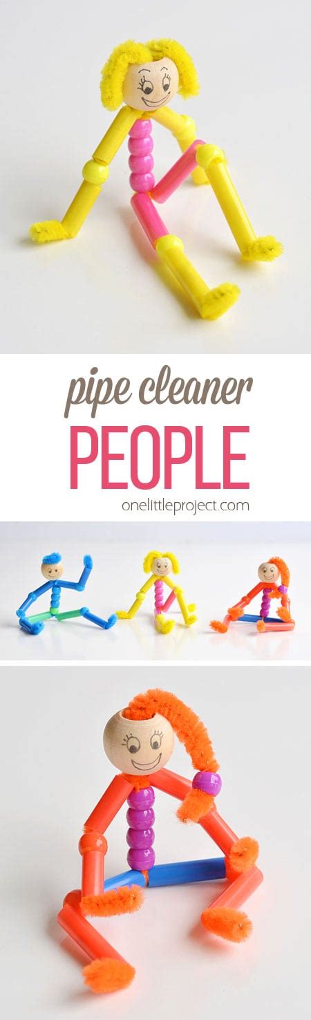 Beaded Pipe Cleaner People