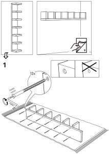 IKEA LACK Wall Shelf Unit Installation Guide