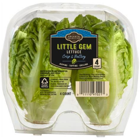 Private Selection™ Little Gem Crisp & Buttery Lettuce Hearts, 4 ct / 10 ...