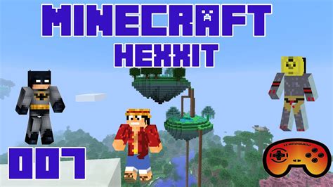 Minecraft Hexxit #007 Fliegende Inseln - Minecraft Hexxit - German - Gameplay - YouTube