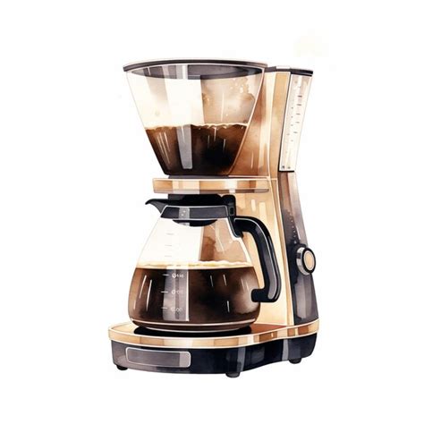 Premium AI Image | there is a coffee maker with a glass carafe on it ...