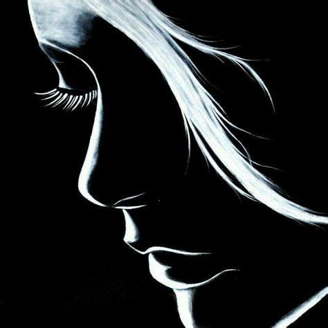 Black canvas paintings image by Perry H. on Acrylic Art in 2020 | Shadow painting