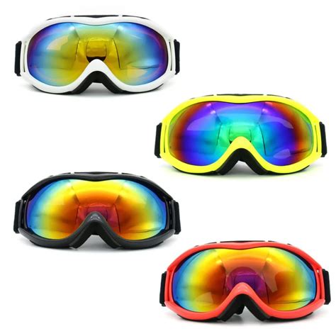 Aliexpress.com : Buy 4 Colors Ski Goggles With Case Double Lens UV400 ...