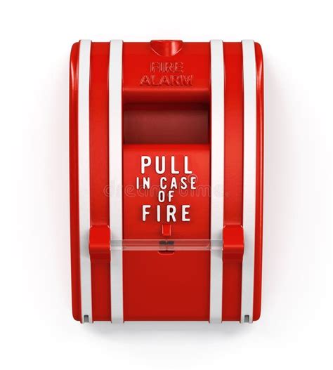 Fire Alarm Pull Station stock illustration. Illustration of pull - 9183032