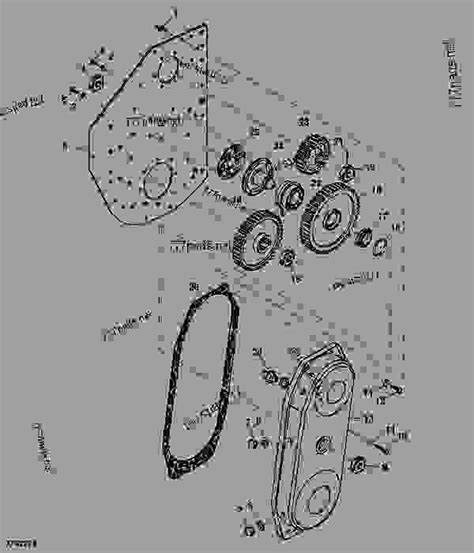 Lateral Transmission - ROTARY TILLER John Deere RT2293 - ROTARY TILLER ...