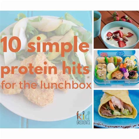 10 simple protein hits for the lunchbox