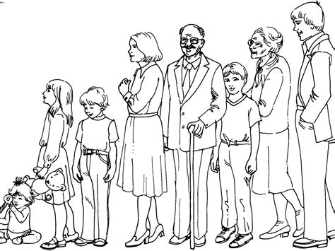 Family Members Coloring Pages at GetDrawings | Free download