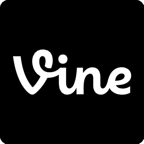 Vine Logo Vector SVG Icon - SVG Repo