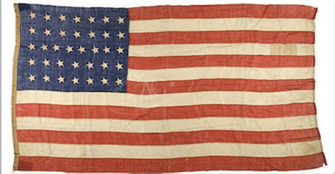 ZFC - National Treasures - Union Civil War Flags 1861 to 1865