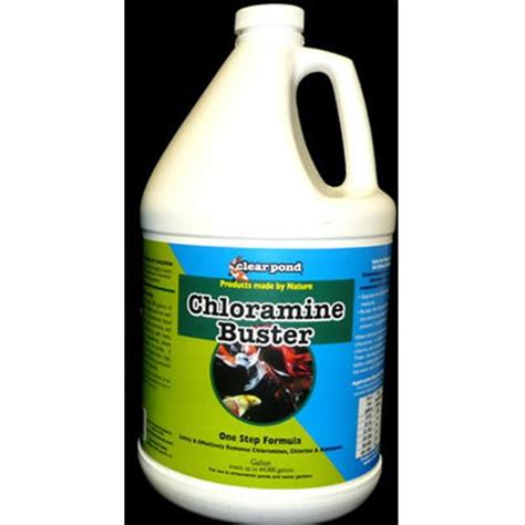 Chloramine Buster is a specially developed triple action compound that safely removes chlorine ...