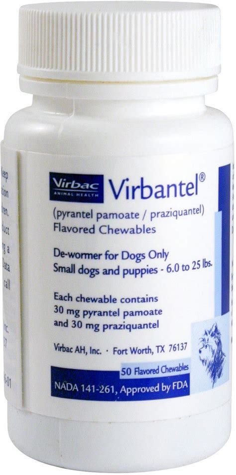 Virbantel Flavored Chewable Tablets - Heksenwiel