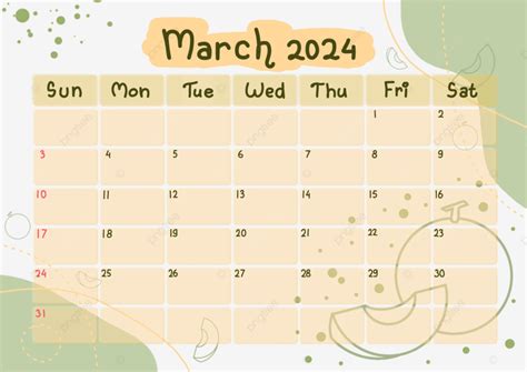 Calendario Marzo 2024 PNG ,dibujos Calendario, Marcha, 2024 PNG y PSD para Descargar Gratis ...