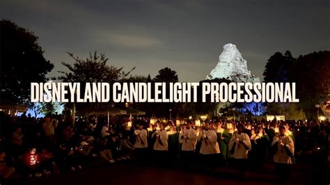 Disneyland Candlelight Processional 2023 - YouTube