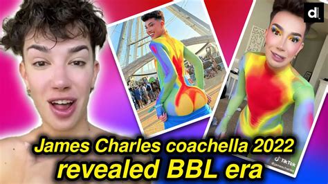 James Charles officially in his BBL era! | James Charles Coachella ...