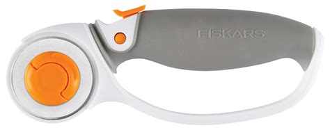 Buy Fiskars 45mm EasyChange Rotary Cutter for Fabric - Titanium Rotary Cutter Blade - Craft ...