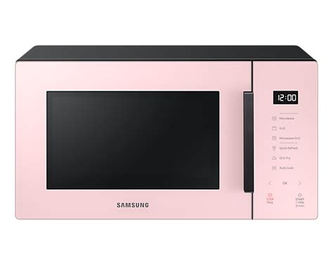 23L Bespoke Grill Microwave Oven - Grill Fry Clean Pink | Samsung Malaysia