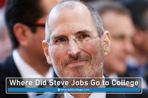 Where Did Steve Jobs Go to College? Educational Journey