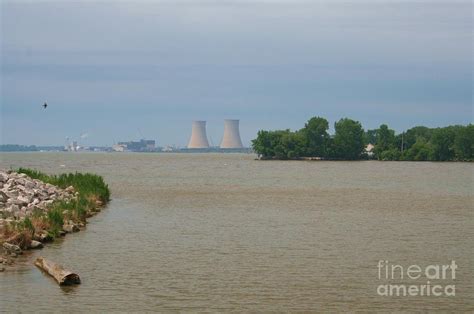 View of Enrico Fermi Nuclear Power Plant Photograph by VKDauter | Fine ...