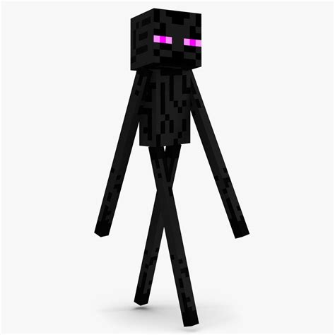 3D model minecraft enderman rigged - TurboSquid 1538825