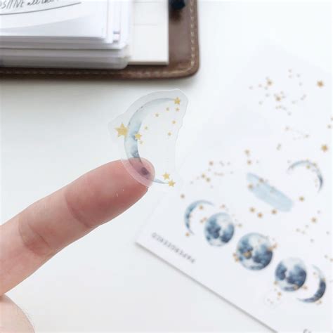 Clear Star Constellation Stickers 133 – PapergeekCo