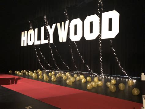 Hollywood prom theme | Prom themes, Prom theme, Prom