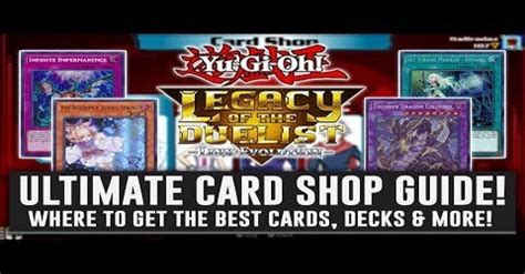 Yugioh Legacy Of The Duelist Card List - unicfirstsix