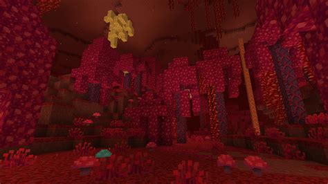 New Textures in the Crimson Forest : Minecraft
