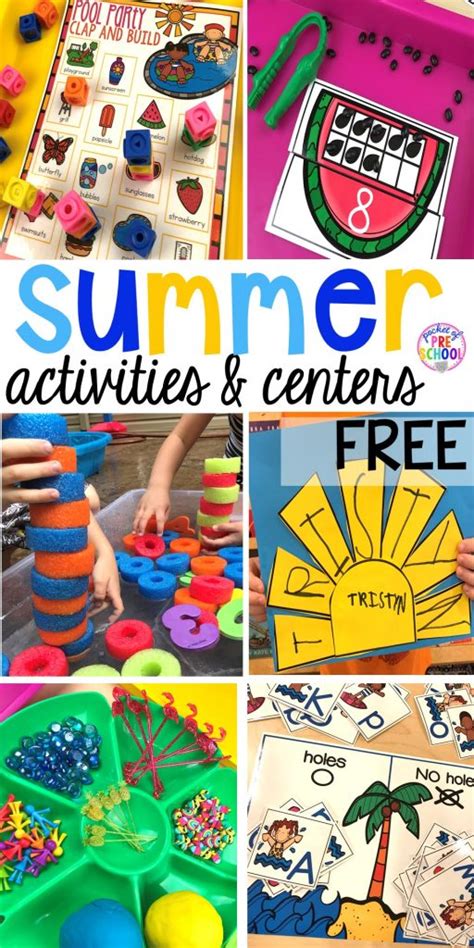 Summer Themed Art Activities For Preschoolers : Easy Summer Kids Crafts ...