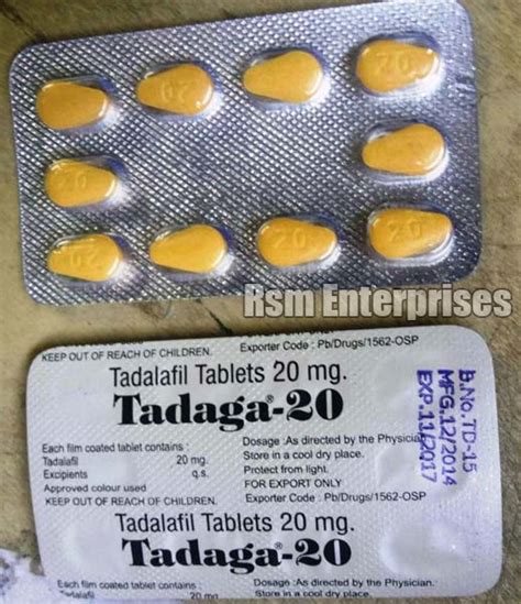 Tadalafil Tablets,Tadaga 2.5mg,Tadaga 5mg,Tadaga 10mg,Tadaga 20mg ...