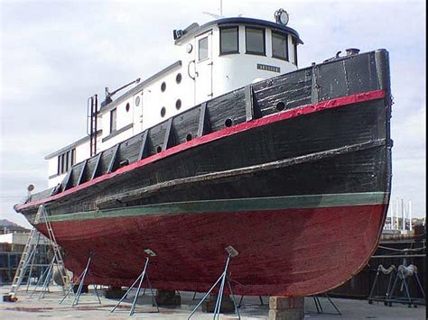 Wooden Boat Finder: 1942 Stephens Brothers WWII Navy Tugboat