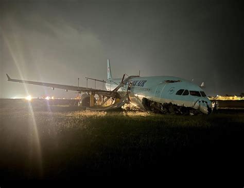 Korean Air flight 631 (A330) overran the runway at Mactan-Cebu Int’l ...