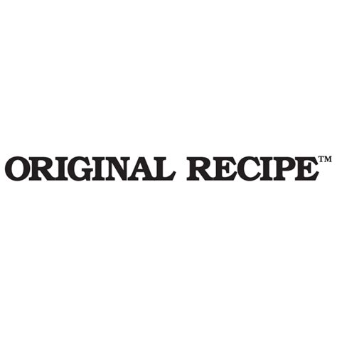 Original Recipe logo, Vector Logo of Original Recipe brand free download (eps, ai, png, cdr) formats