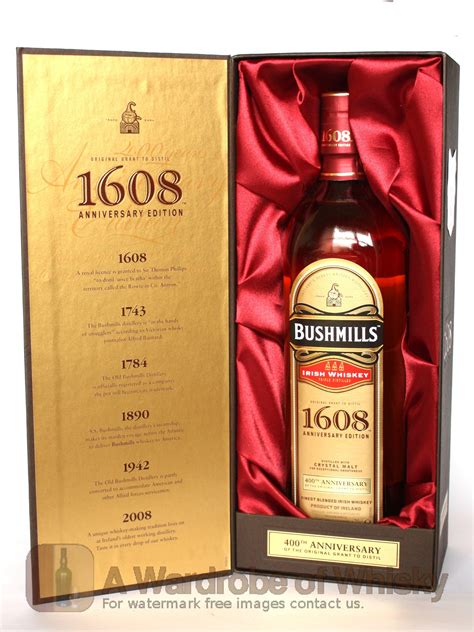 Buy Bushmills 1608 400th anniversary Irish Whiskey - Old Bushmills Distillery | Whisky Ratings ...