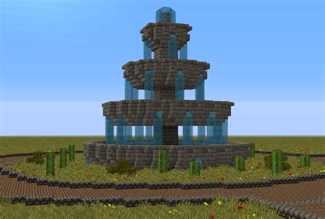 Minecraft Fountain: How to Make a Fountain in Minecraft in 6 easy steps?