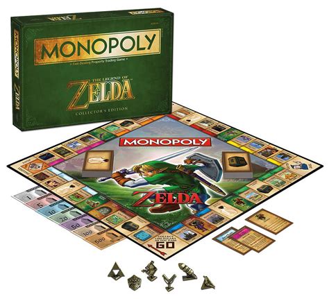 The Legend of Zelda Monopoly - GeekAlerts