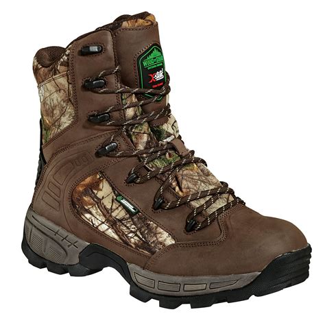 Wood N' Stream Men's Gunner Camo Hunting Boots | Academy