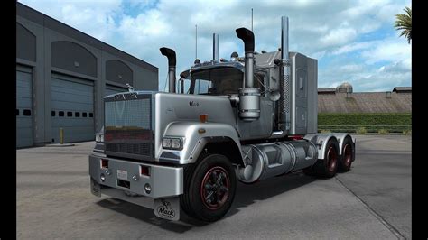 AMERICAN TRUCK SIMULATOR (ATS) - Mack Superliner V8 - YouTube