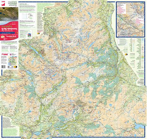 Snowdonia North Map