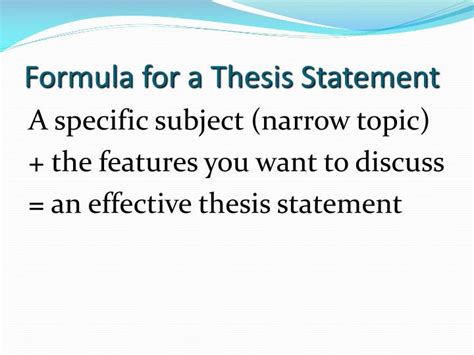 😂 Easy way to make a thesis statement. Easiest Way to Write a Thesis ...