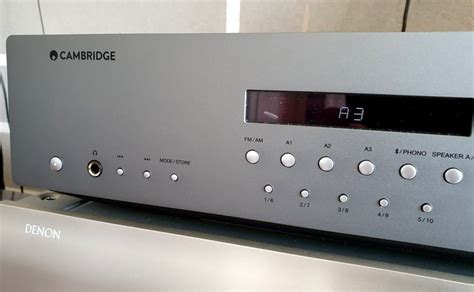 Cambridge Audio AXR85 receiver bluetooth