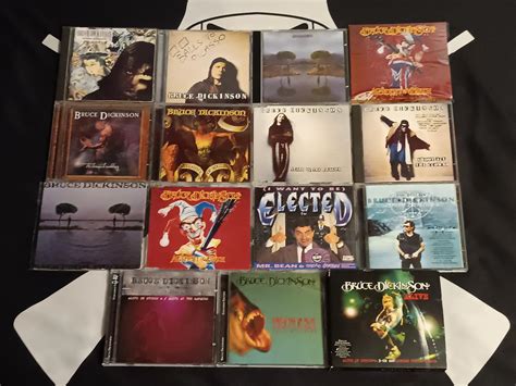 Bruce Dickinson solo albums collection. : r/Cd_collectors