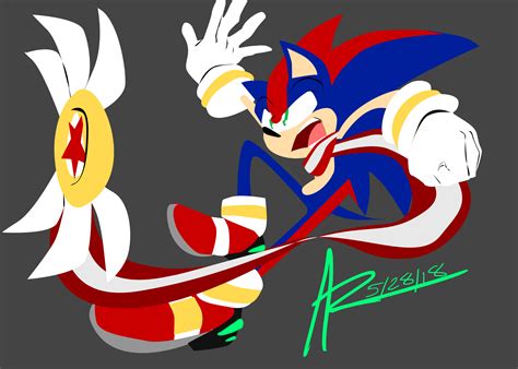 Red Star Sonic by VoltageArtz on DeviantArt