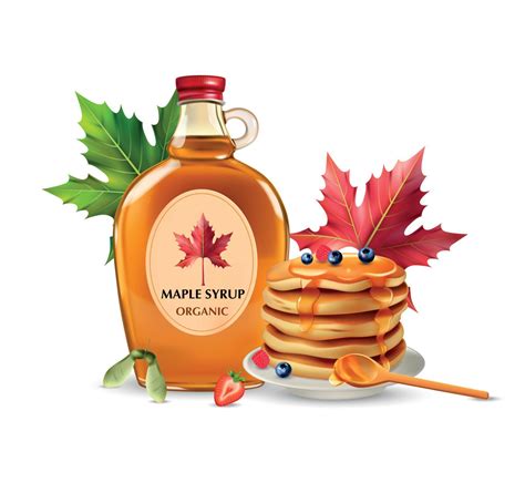 Maple Syrup Illustration 5751408 Vector Art at Vecteezy